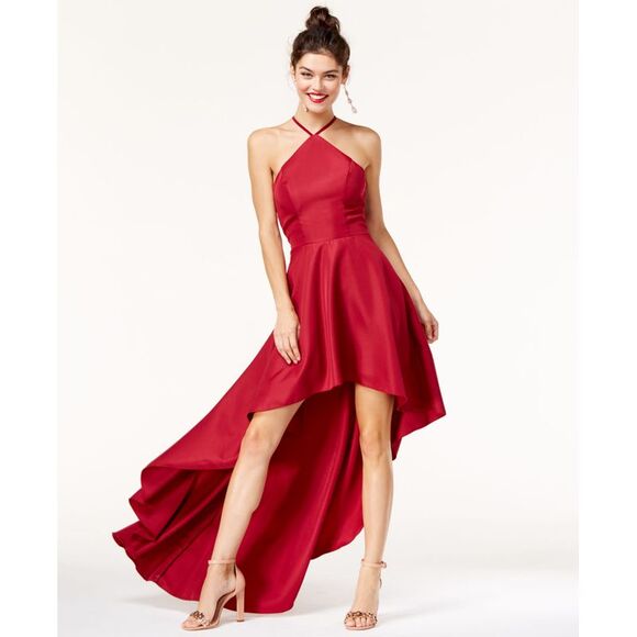 Speechless Juniors High Low Halter Gown - Picture 1 of 2